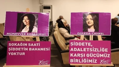 Narlıdere, kadına şiddete karşı tek ses oldu