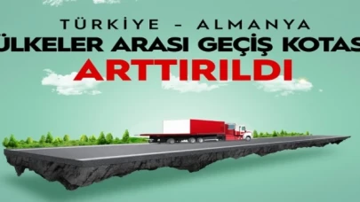 Türkiye-Almanya arası geçiş kotaları arttırıldı