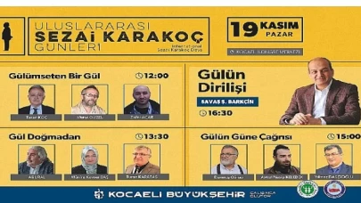 Uluslararası Sezai Karakoç Günleri başlıyor