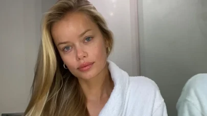 Victoria’s Secret meleği Frida Aasen 'Merhaba Türkiye' diyerek duyurdu!