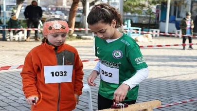   Gölyazı’da oryantiring yarışları renkli anlara sahne oldu