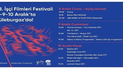 18 İşçi Filmleri Festivali LYSA’da