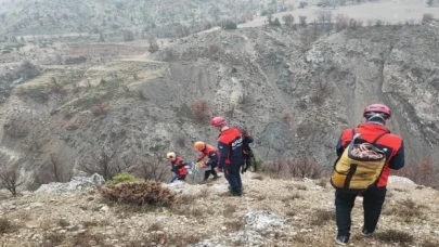 AFAD ekiplerine Adıyaman’ın sarp kayalıklarında eğitim