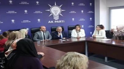 AK Parti Kayseri Melikgazi’ye hayırlı olsun ziyareti