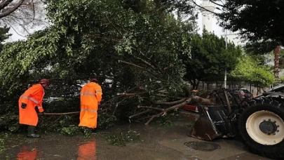 Antalya Büyükşehir ekipleri yağmur için teyakkuzda