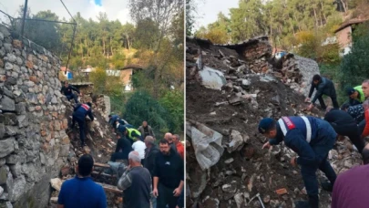 Antalya'da istinat duvarı çökmesi sonucunda bir çocuk hayatını kaybetti