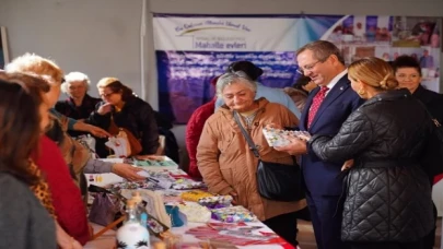 Ayvalık Üretimevleri aile bütçesine katkı sağlıyor