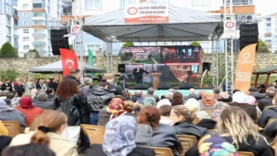 Büyükşehirde tamamlanan cemevinin açılışı yapıldı