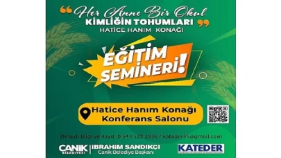 Canik’te Annelere Özel Seminer