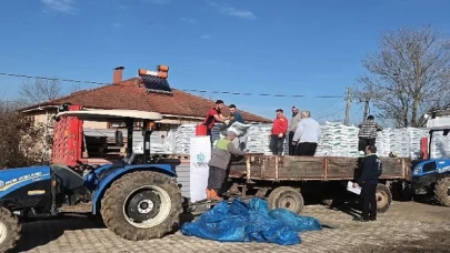 Çiftçilere yüzde 50 hibeli gübre dağıtımı başladı