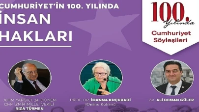 “Cumhuriyetin 100. yılında İnsan Hakları” Apikam’da konuşulacak