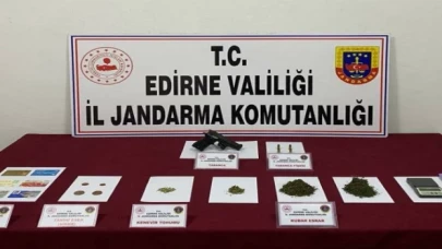 Edirne’de şüpheli şahıs dolandırıcılık malzemeleriyle yakalandı