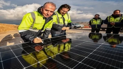 Ege’nin en büyük güneş enerji santrali  olacak