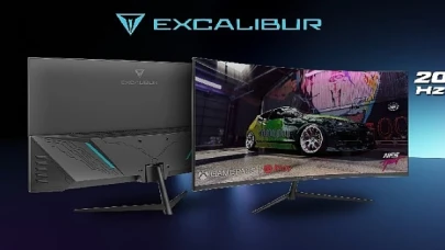 Excalibur 23.8” Curved Monitör 200HZ yenileme hızıyla oyunseverleri büyülüyor