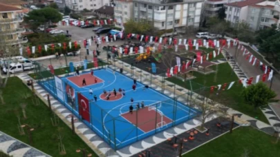 İstanbul Silivri yeni park ve spor alanına kavuştu