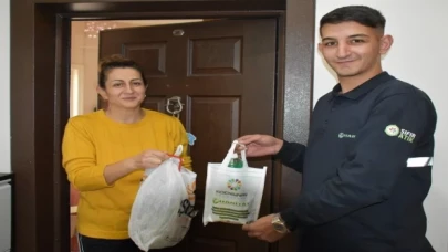 Kayseri Kocasinan’dan geri dönüşüme hediye