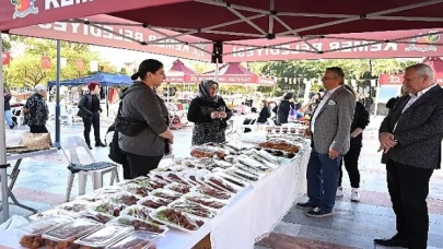 Kemer’de “Üreten ev hanımları kermesi”