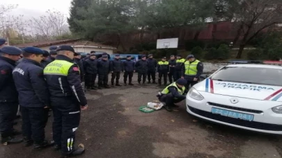 Keşan Jandarması’na ’trafik tedbirleri’ eğitimi