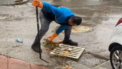 MASKİ ekipleri yağış boyunca sahada