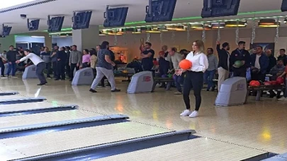 Osmangazi personelinin bowling heyecanı