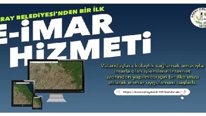 Saray Belediyesi’nden e- imar hizmeti