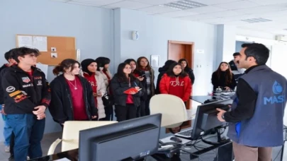 Tecde Anadolu Lisesi öğrencilerinden MASKİ’ye ziyaret