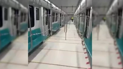 Türkiye'nin yerli ve milli sürücüsüz ilk metro aracının test sürüşü gerçekleşti