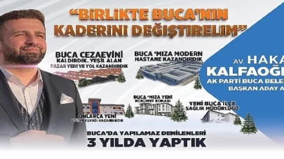 AK Parti Buca Belediye Başkan Aday Adayı Hakan Kalfaoğlu ”Buca Hazır, Biz Hazırız.”