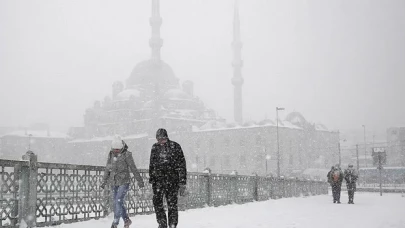 AKOM'dan İstanbul için yeni kar yağışı uyarısı