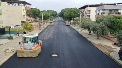 Aydın büyükşehir belediyesi’nden aydın genelinde 21 noktada birden yol yapım çalışması