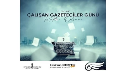 Başkan Koştu: tüm gazetecilerin gününü kutluyorum