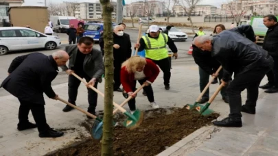 Büyükçekmece yeni yıla 24 mahalleye ağaç dikerek girdi