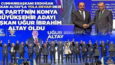 Cumhurbaşkanı Erdoğan Başkan Altay’la “Yola Devam” Dedi