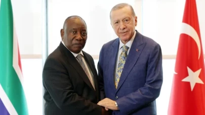 Cumhurbaşkanı Erdoğan, Güney Afrika Cumhuriyeti Cumhurbaşkanı Ramaphosa ile görüştü