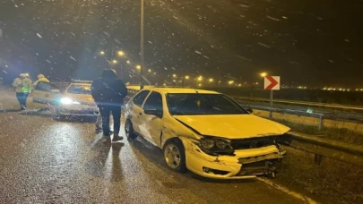 Düzce’de kaza... Sürücü aracını terkedip kaçtı!