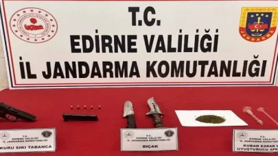 Enez’de kaçakçılık operasyonu