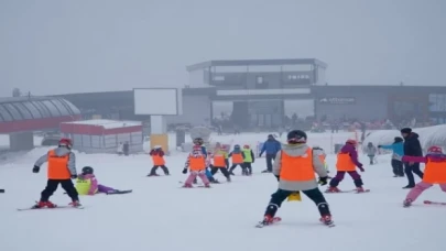 Erciyes Kayak Okulu’nda eğitimler tam gaz