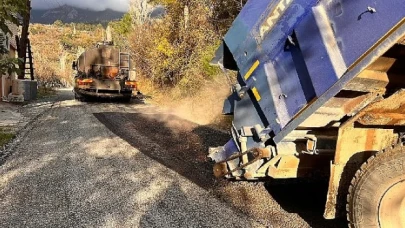 Gazipaşa’nın Yeşilyurt grup yolu asfaltlandı