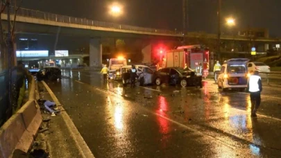 İstanbul'da zincirleme trafik kazası