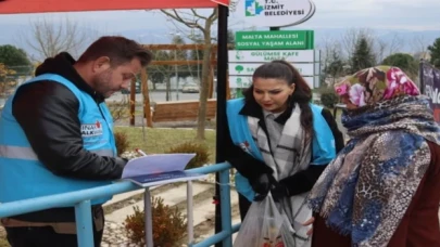 İzmit Belediyesi vatandaşın taleplerini dinliyor