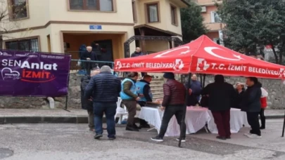 İzmit’te vatandaşların talepleri tek tek dinleniyor