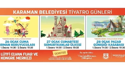 Karaman Belediyesi’nden çocuklara yarıyıl tatili hediyesi