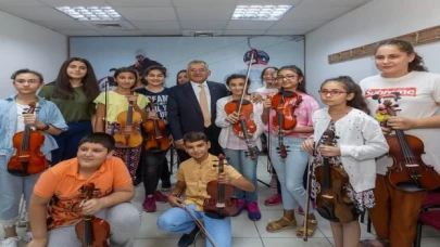 Kayseri’de 50 bin kişiye sanat kursu