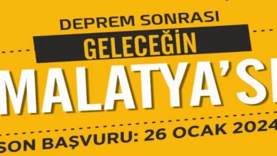 Malatya Kent Konseyi’den ’Deprem sonrası geleceğin Malatyası’