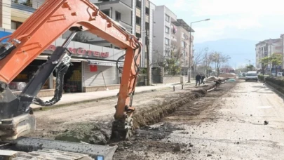 Manisa Şehzadeler’de altyapı çalışmaları sürüyor