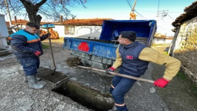 Manisa’da olası taşkınlara karşı temizlik