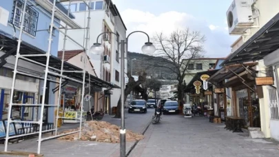 Manisa’da sokak sağlıklaştırma çalışmaları yerinde incelendi