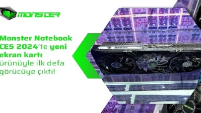 Monster Notebook CES 2024’te yeni ekran kartı ürünüyle ilk defa görücüye çıktı!