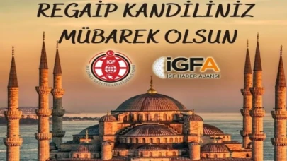 Regaib Kandilimiz mübarek olsun