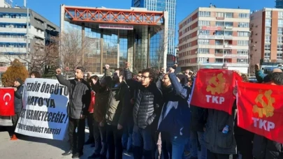 TKP'den TBMM önünde NATO eylemi